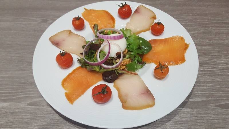 Poissons fumé saumon