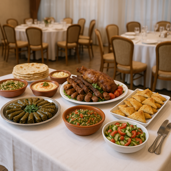 Organisation d’événement particulier avec traiteur arménien et plats traditionnels faits maison à Marseille 13008 Mazargues